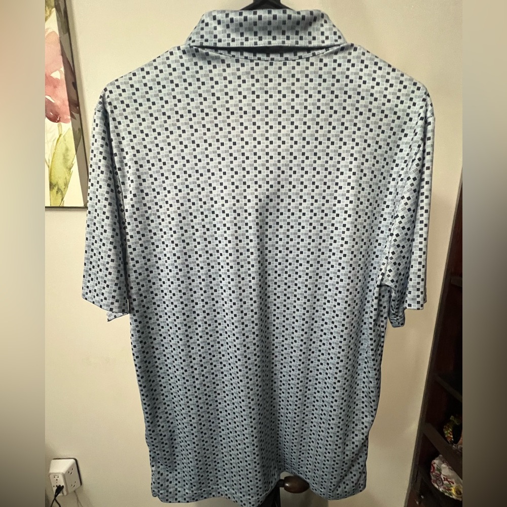 Light Blue patterned Polo - Picture 4 of 4